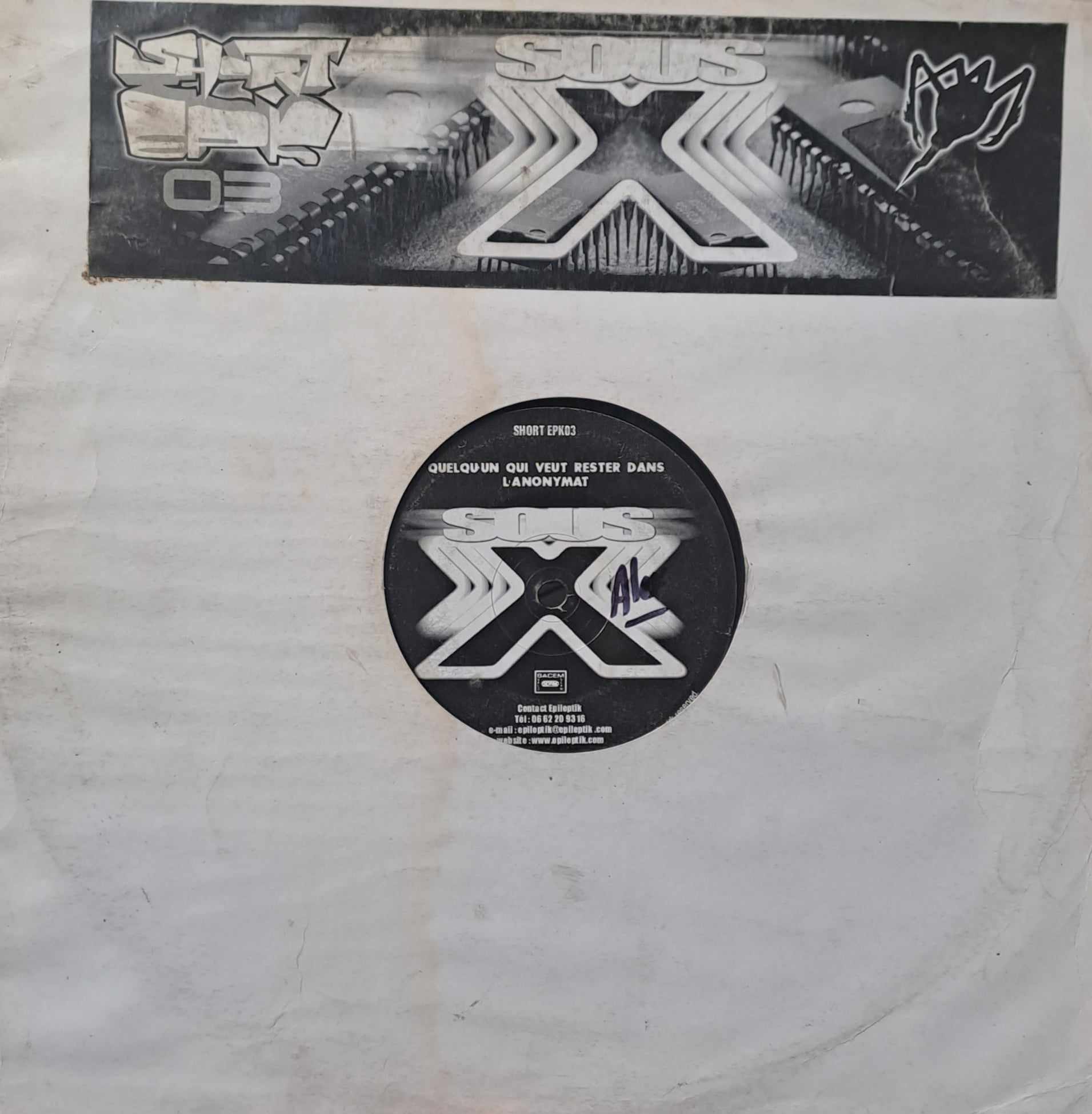 Epileptik Short 03 - vinyle hardcore
